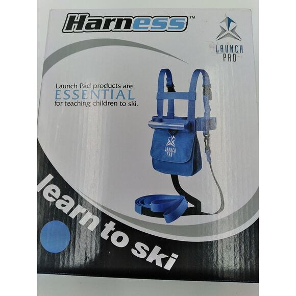 SKI SNOWBOARD TRAINING HARNESS Trainer Leash Kids Beginners By LAUNCH PAD NEW - Picture 1 of 3